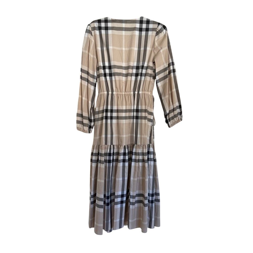 Burberry Check Beige and Black Dress US 8 NWT - Picture 9 of 9